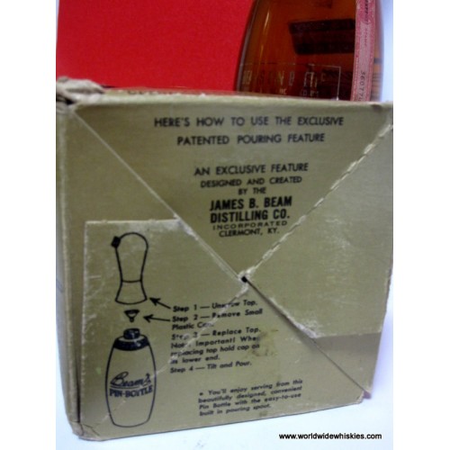 Beams Pin Bottle Unopened The Best Picture Of Beam